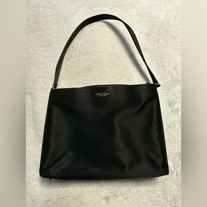 Kate Spade black nylon the little better shoulder bag
